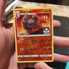 Pokemon Magcargo 24/168 - 3rd Place League Challenge Stamped Promo